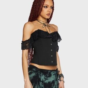 Widow TRUTH OF TEMPTATION CORSET TOP